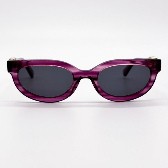 NEW OFF-WHITE OERI13D SPARKS 3707 SUNGLASSES WOMEN PURPLE ROUND main image 4